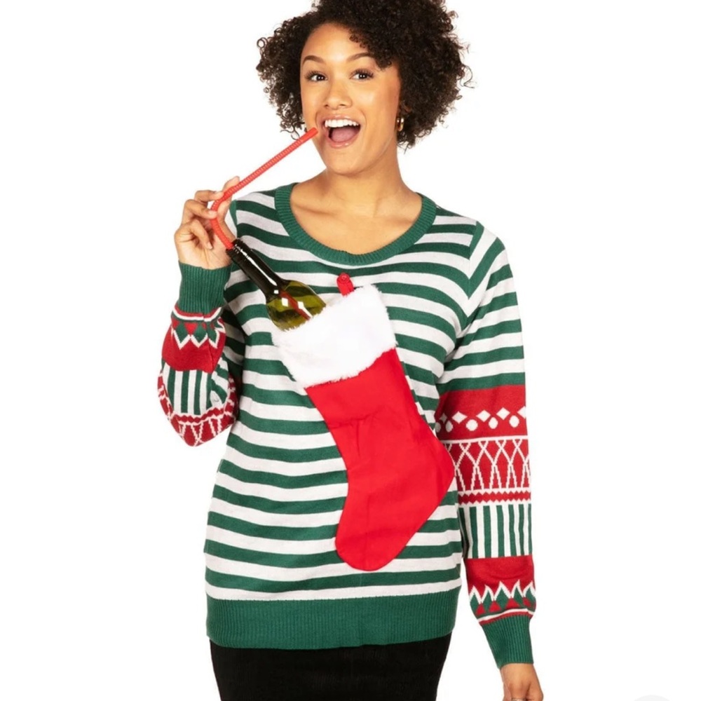 Tipsy elves STOCKING STUFFER UGLY CHRISTMAS SWEATER xs